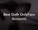 Best Goth OnlyFans Accounts