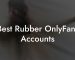 Best Rubber OnlyFans Accounts