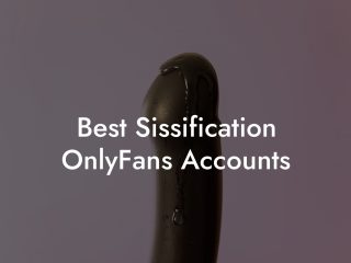 Best Sissification OnlyFans Accounts