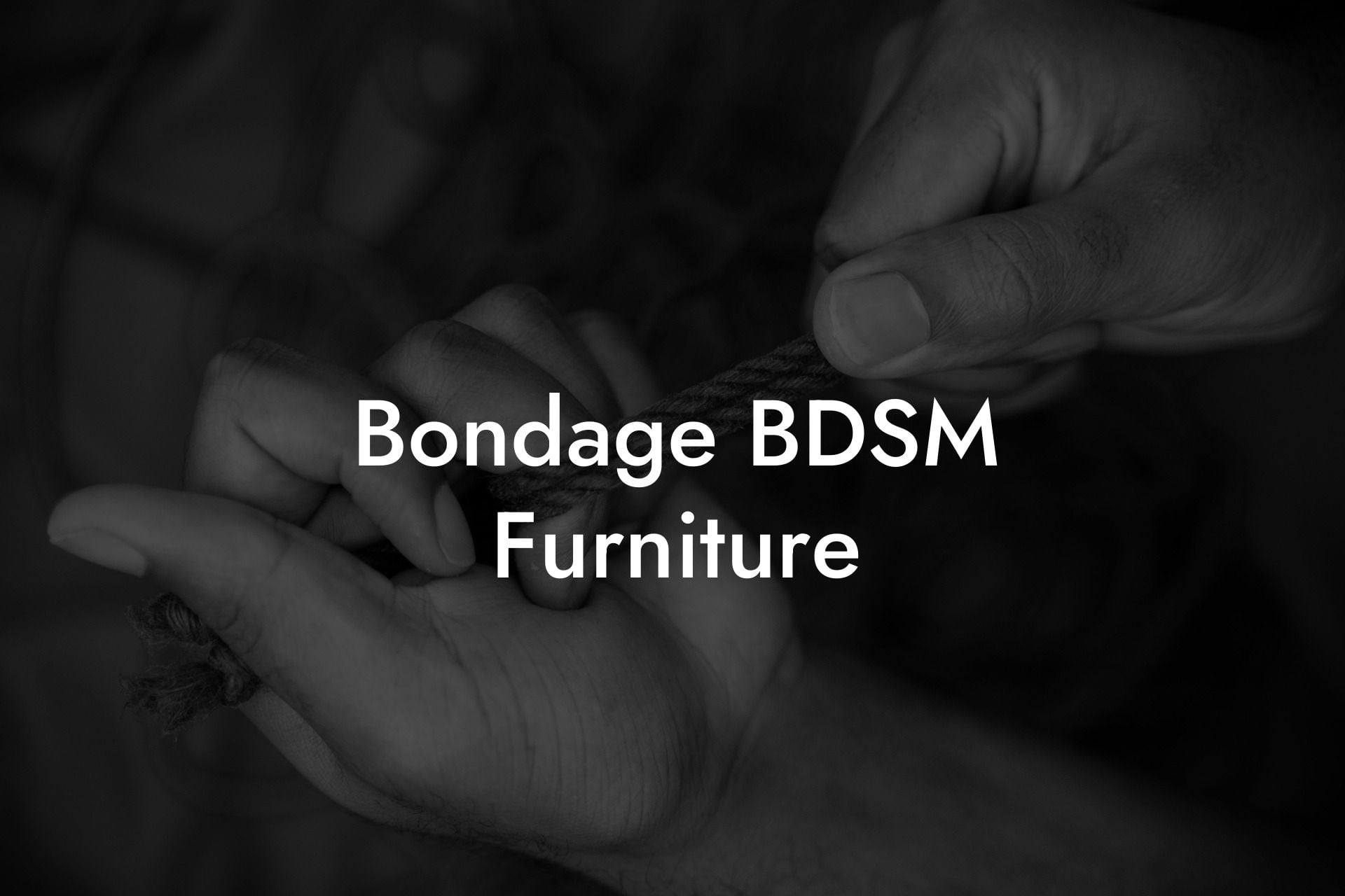Bondage BDSM Furniture