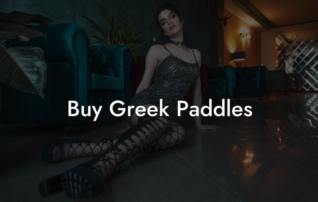 Buy Greek Paddles