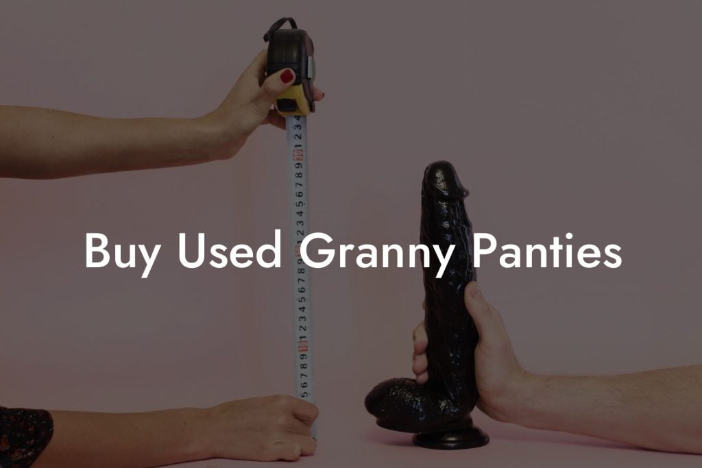 Buy Used Granny Panties