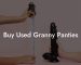 Buy Used Granny Panties