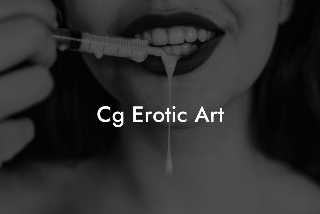 Cg Erotic Art