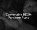 Convertable BDSM Furniture Plans
