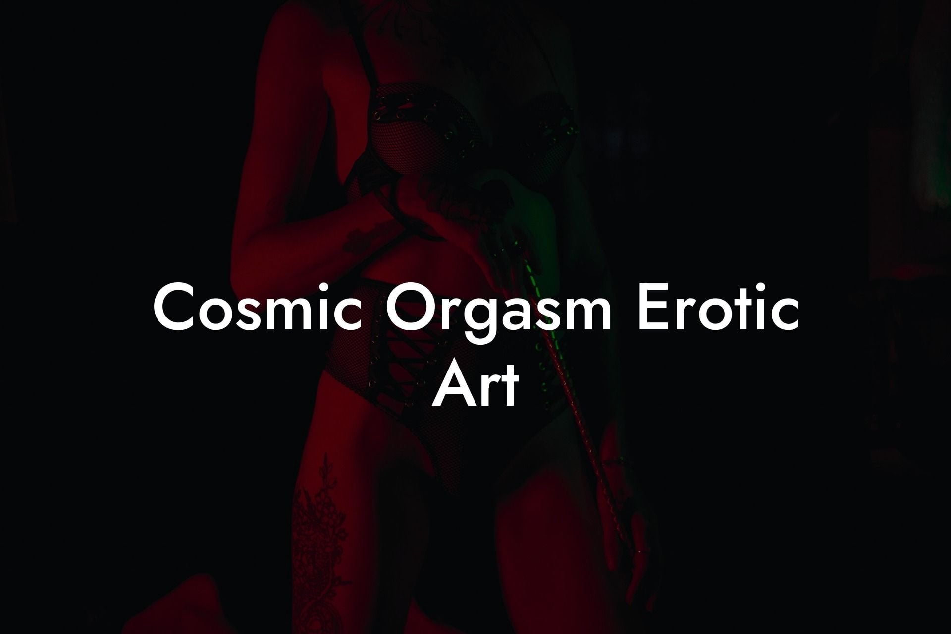 Cosmic Orgasm Erotic Art