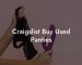 Craigslist Buy Used Panties