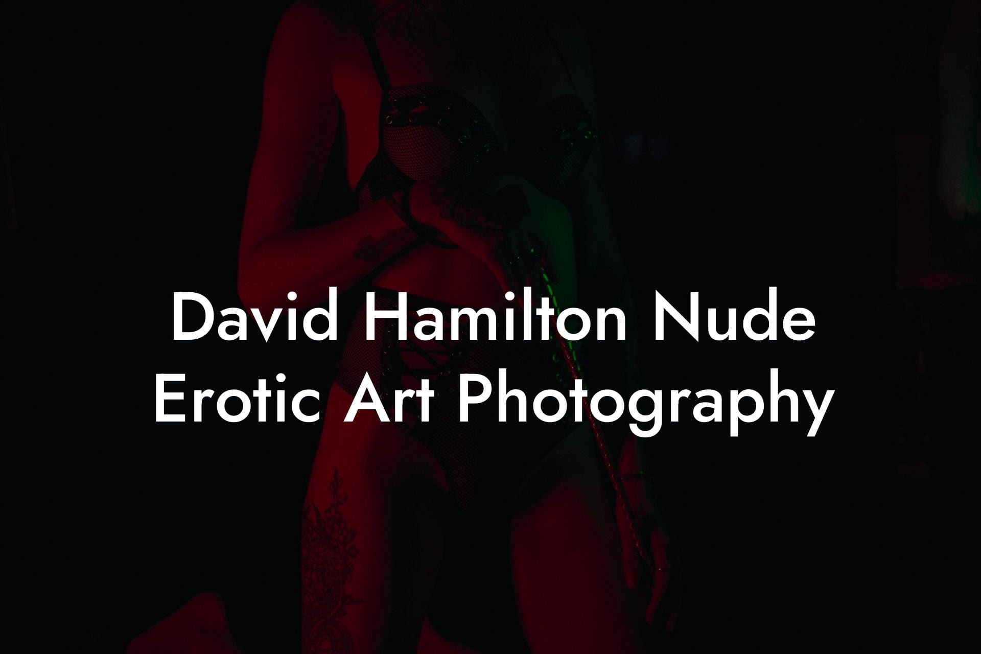 David Hamilton Nude Erotic Art Photography