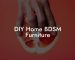DIY Home BDSM Furniture
