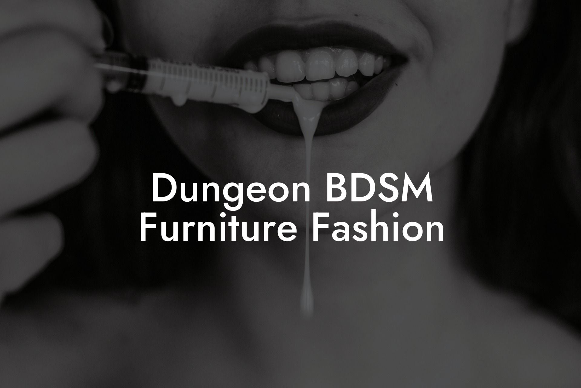 Dungeon BDSM Furniture Fashion