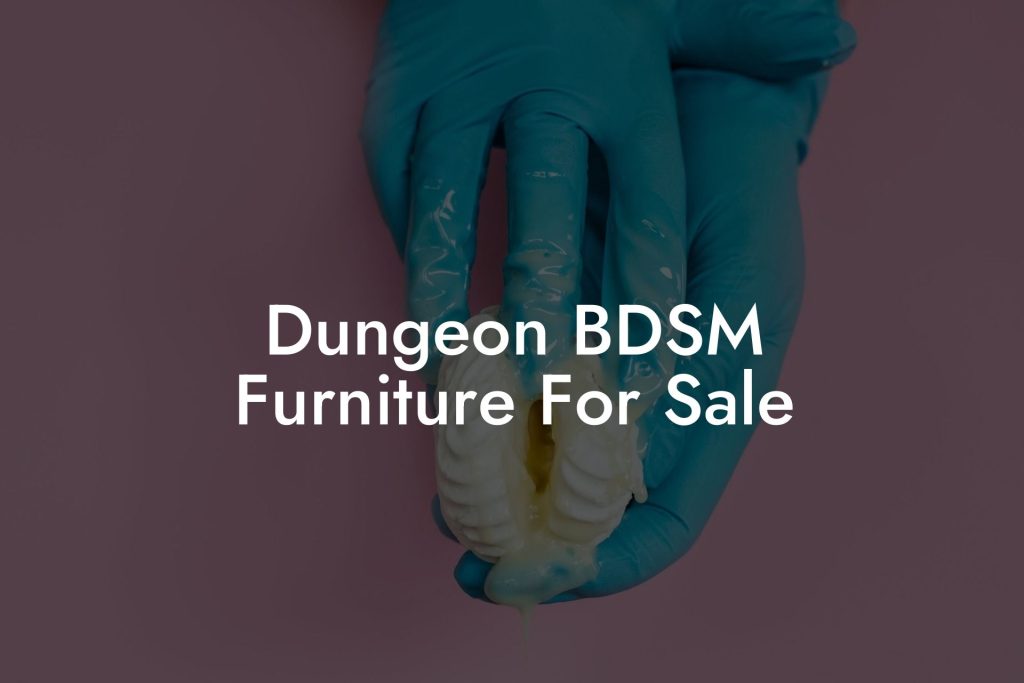 Dungeon BDSM Furniture For Sale