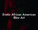 Erotic African American Bbw Art