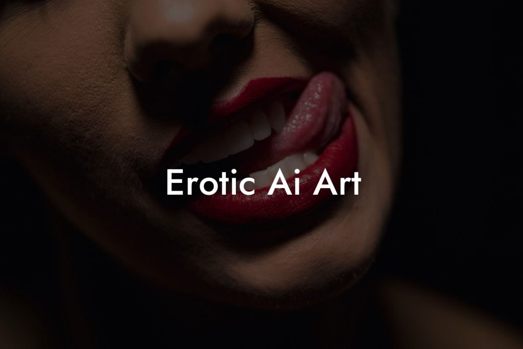 Erotic Ai Art