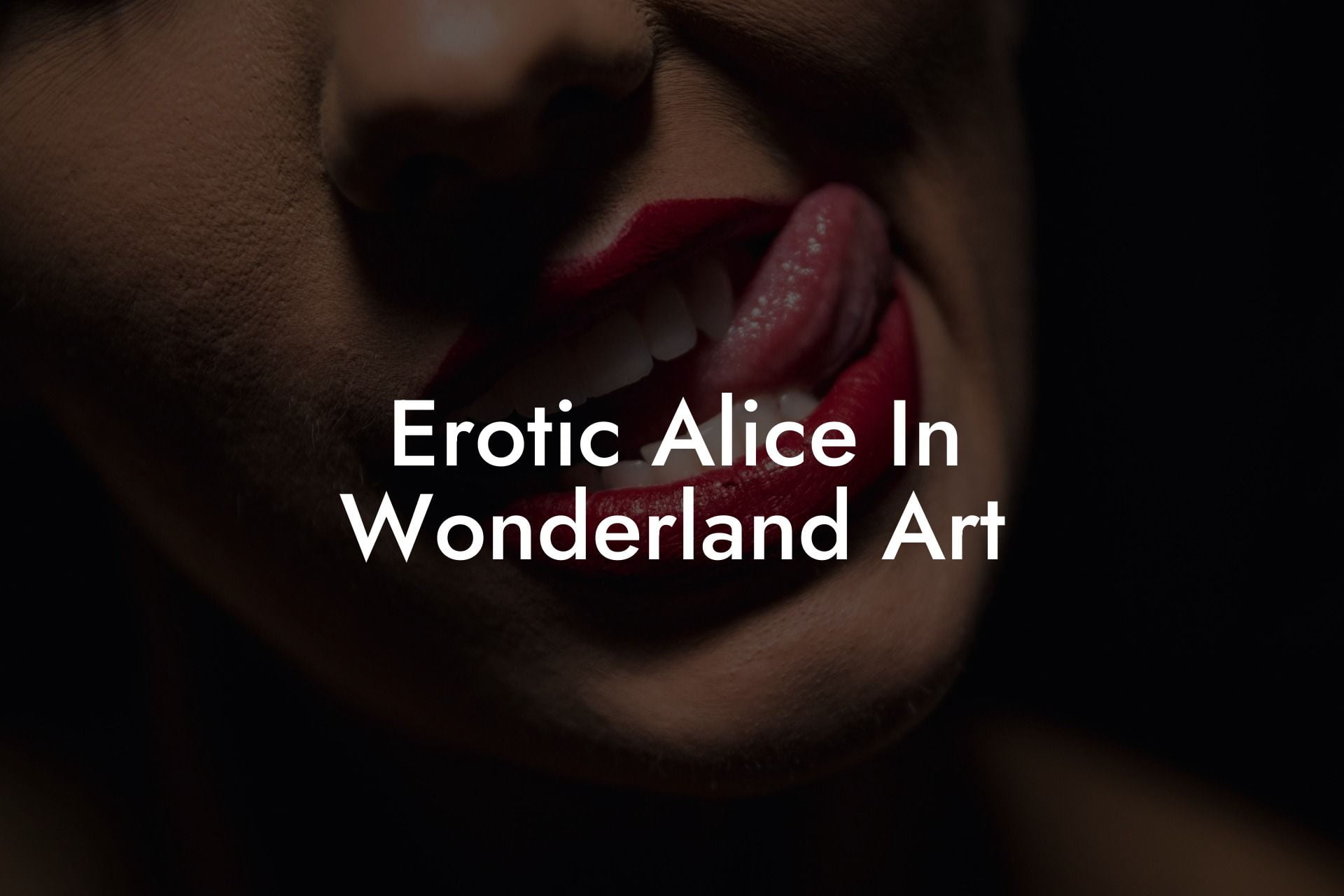 Erotic Alice In Wonderland Art