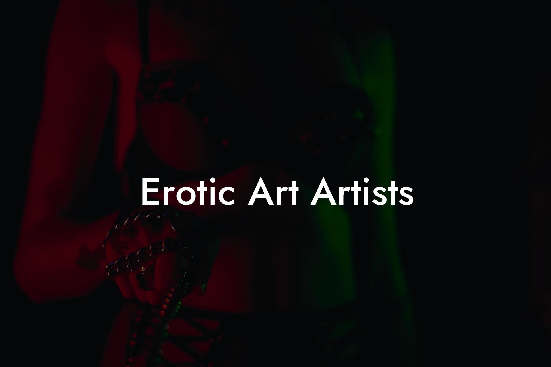 Erotic Art Artists