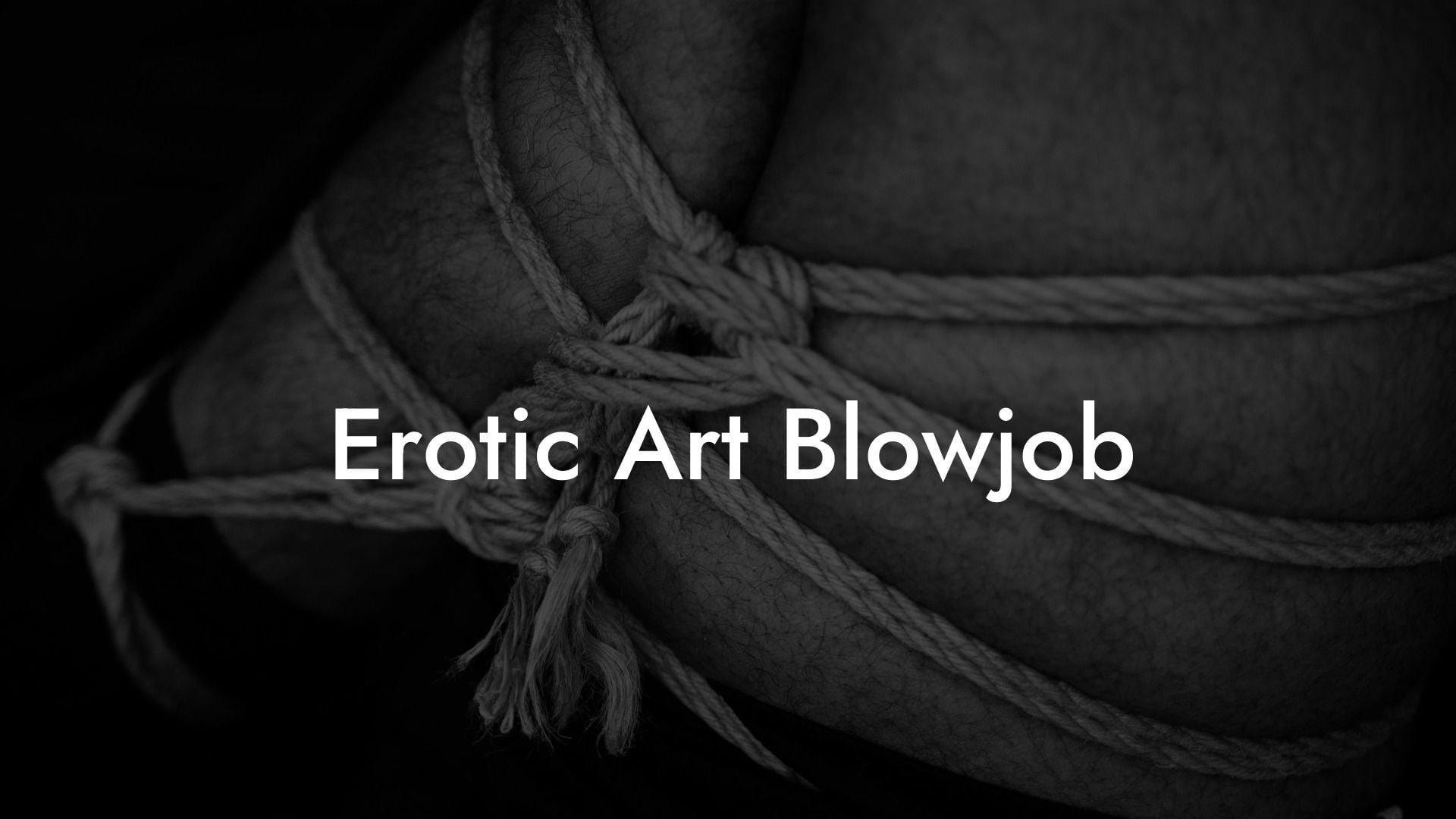 Erotic Art Blowjob