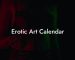 Erotic Art Calendar