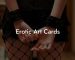 Erotic Art Cards