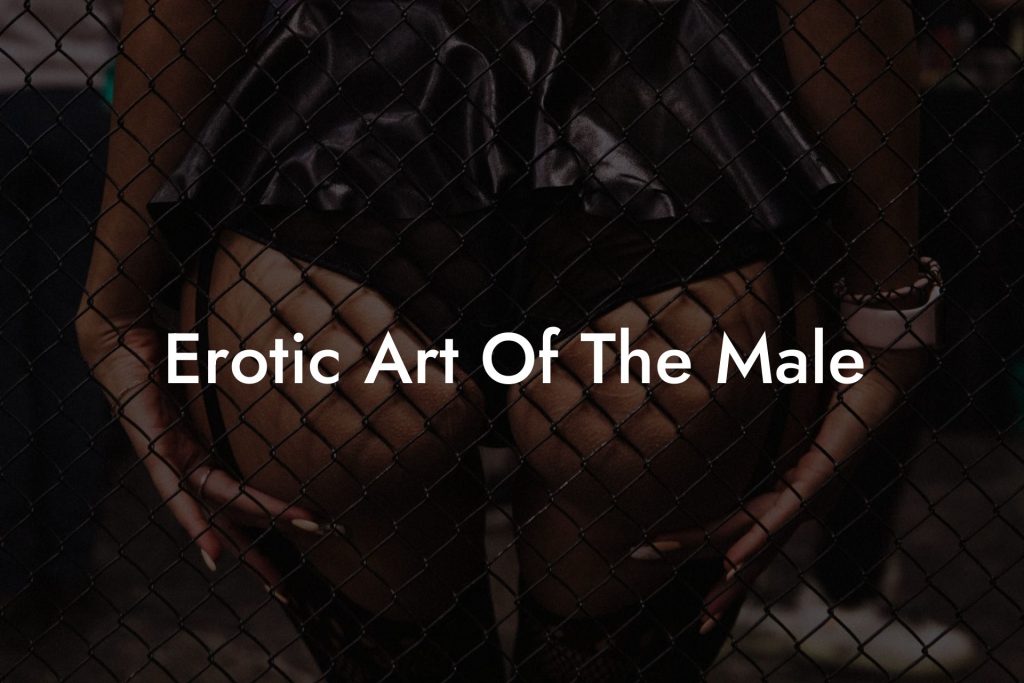 Erotic Art Of The Male