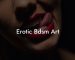 Erotic Bdsm Art