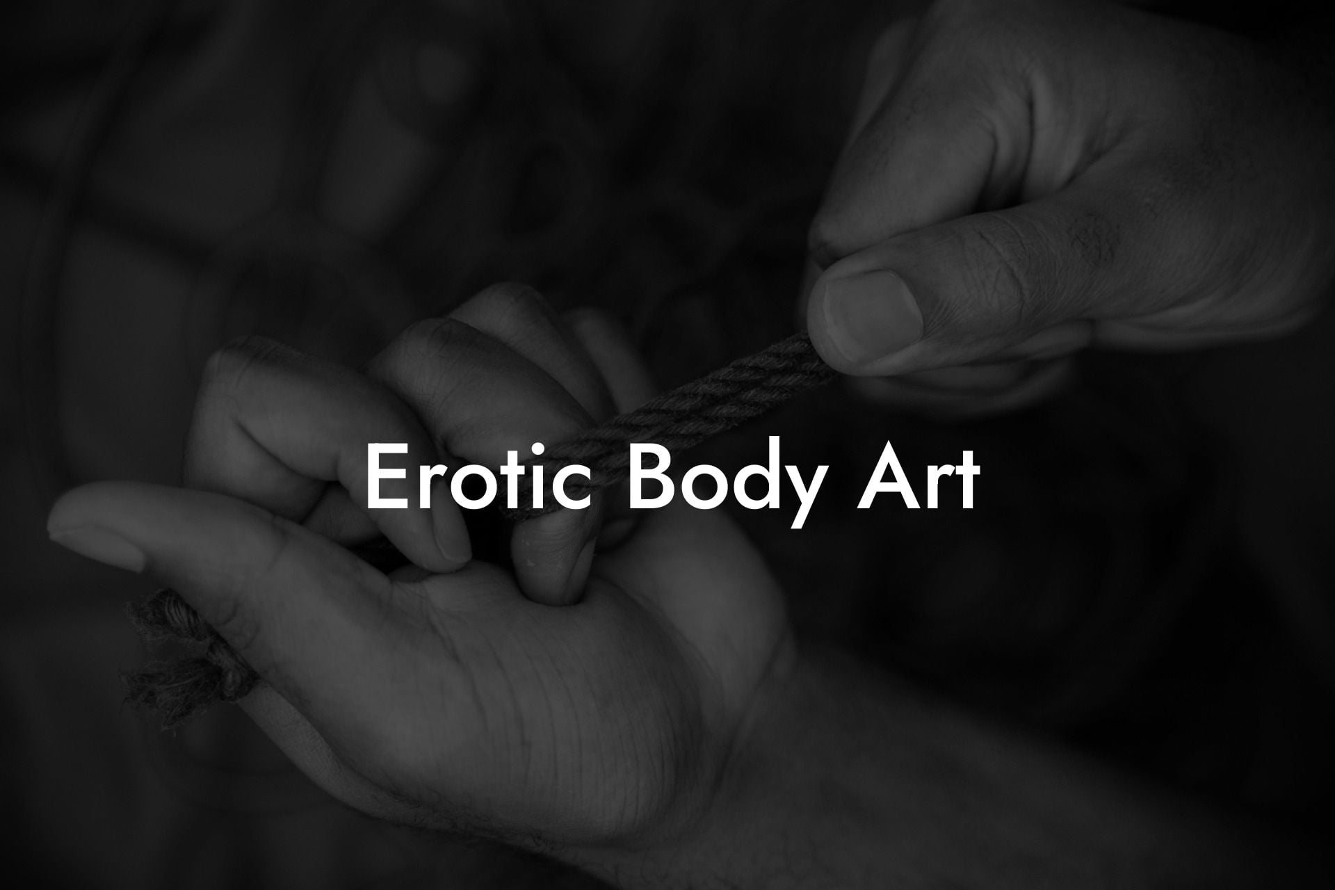 Erotic Body Art