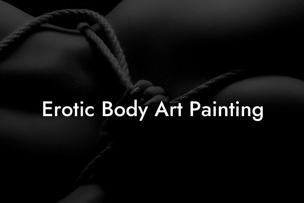 Erotic Body Art Painting