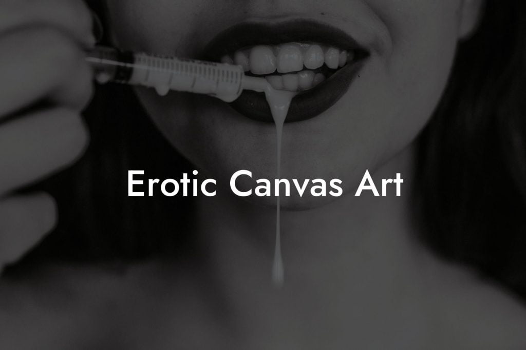 Erotic Canvas Art