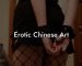 Erotic Chinese Art