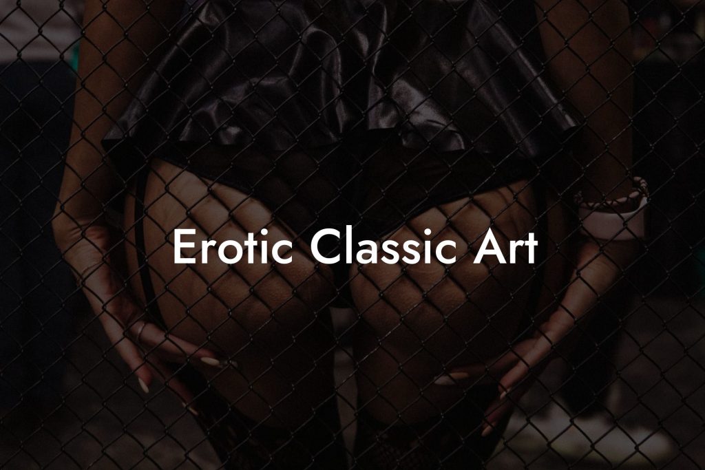 Erotic Classic Art