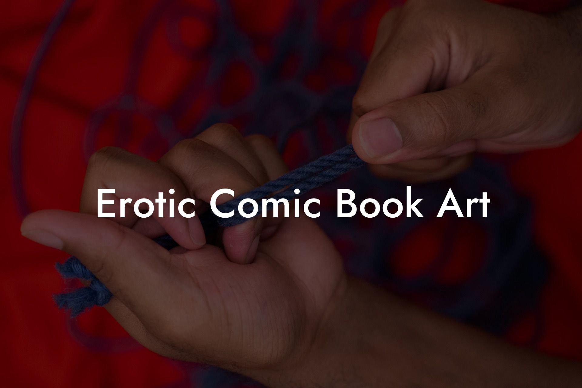 Erotic Comic Book Art