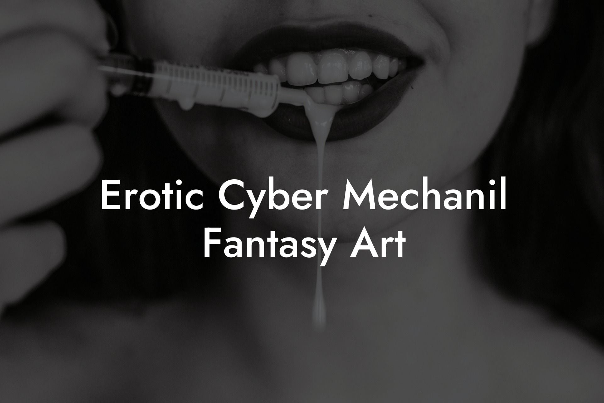 Erotic Cyber Mechanil Fantasy Art