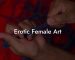 Erotic Female Art