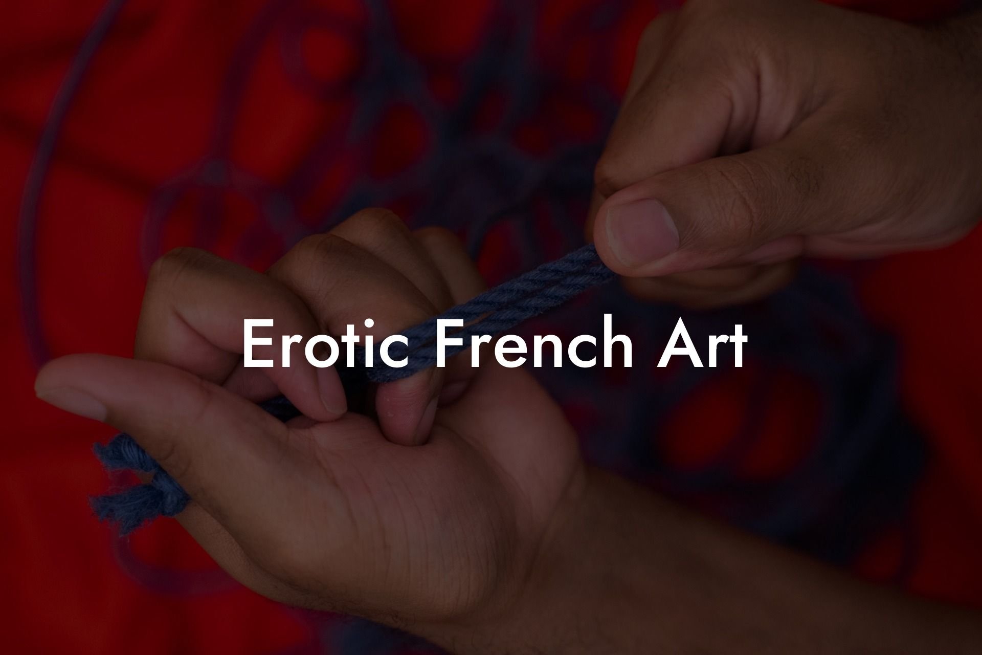 Erotic French Art