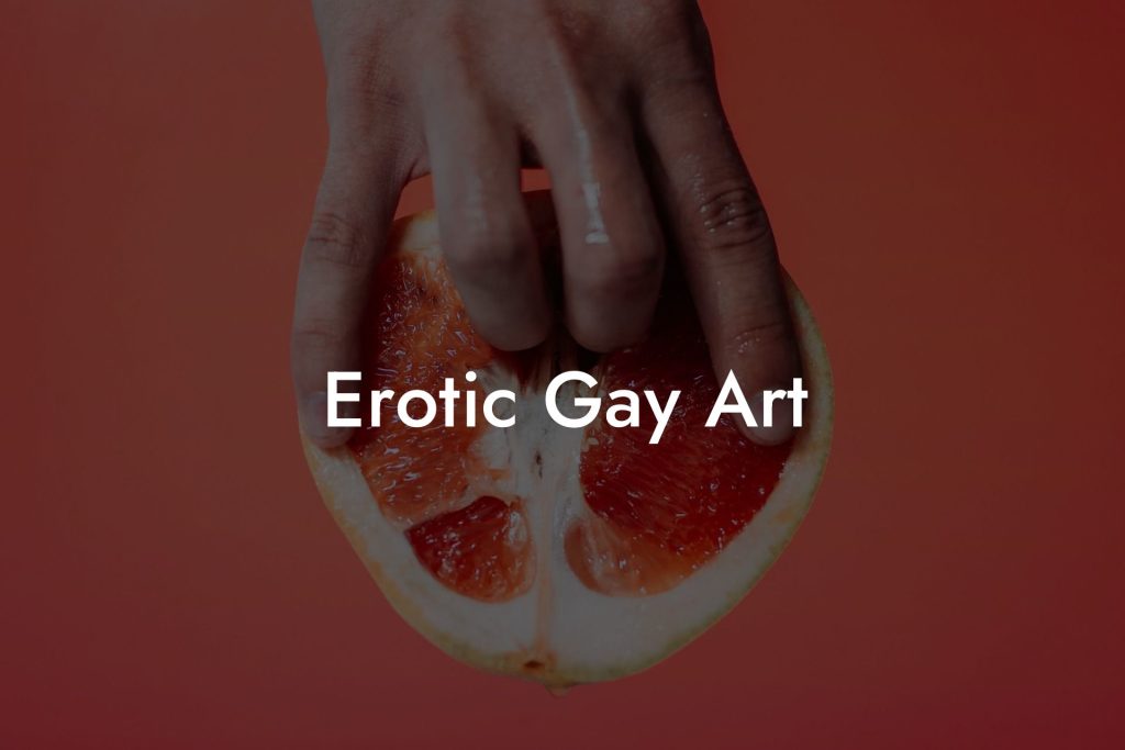 Erotic Gay Art