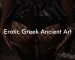Erotic Greek Ancient Art