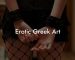 Erotic Greek Art