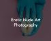 Erotic Nude Art Photography
