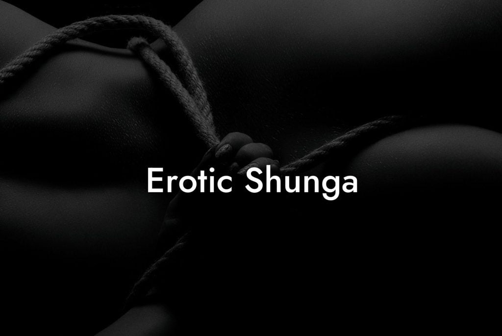 Erotic Shunga