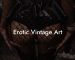 Erotic Vintage Art