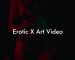 Erotic X Art Video