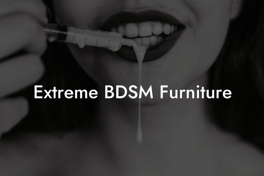 Extreme BDSM Furniture