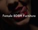 Female BDSM Furniture