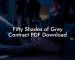 Fifty Shades of Grey Contract PDF Download