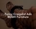 Funny Craigslist Ads BDSM Furniture