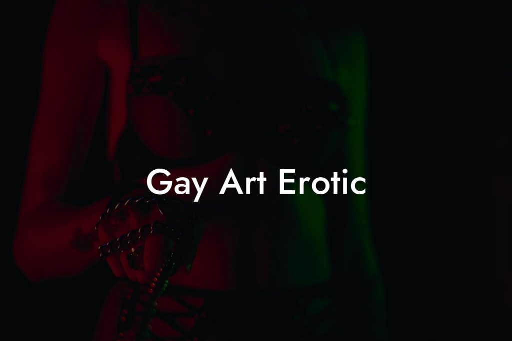 Gay Art Erotic