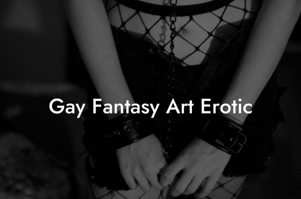 Gay Fantasy Art Erotic