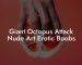Giant Octopus Attack Nude Art Erotic Boobs