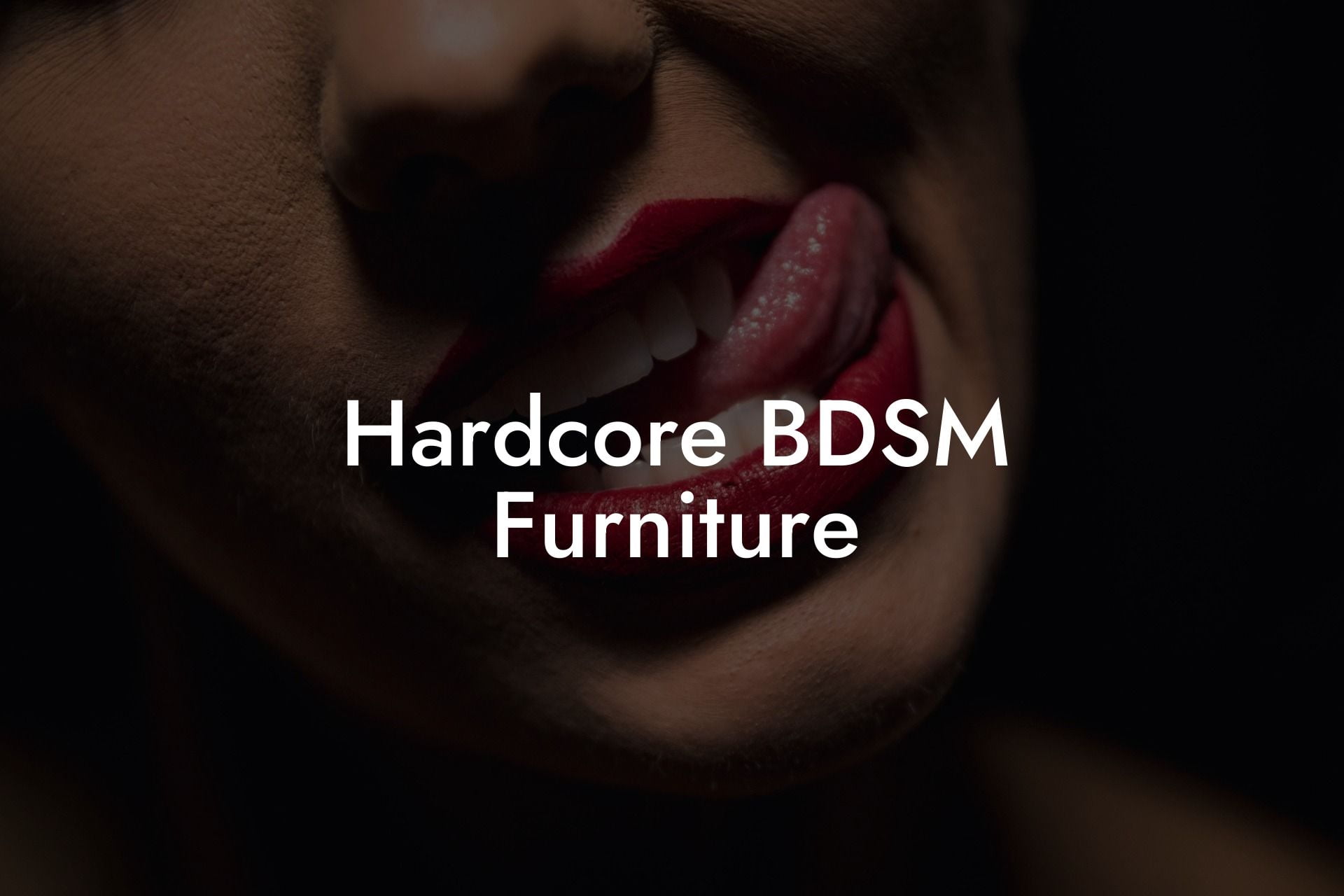 Hardcore BDSM Furniture
