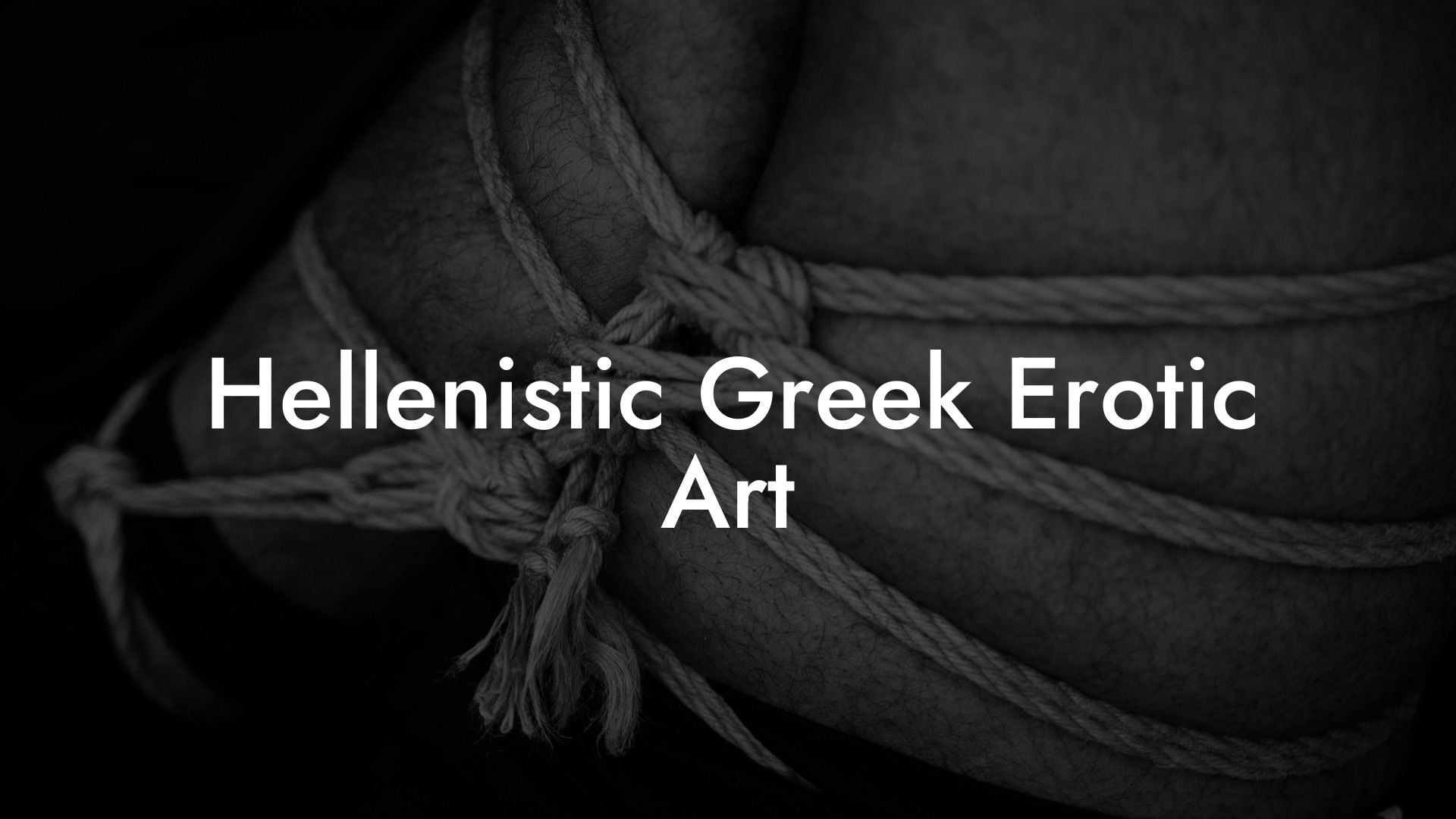 Hellenistic Greek Erotic Art