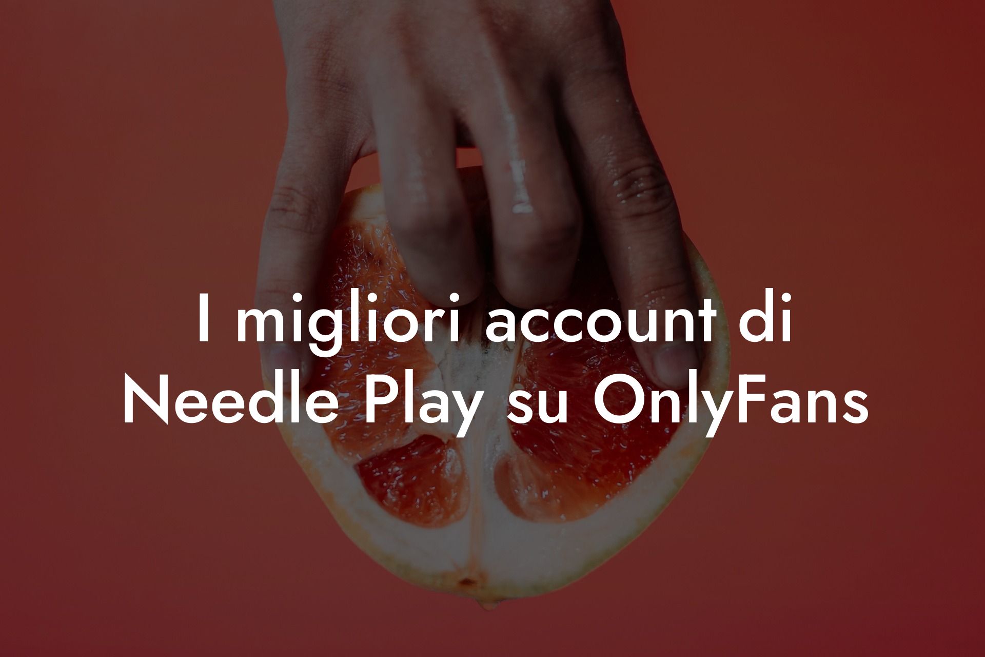 I migliori account di Needle Play su OnlyFans